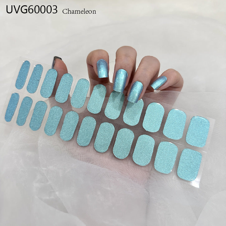 Semi-Cured UV Gel Nail Stickers