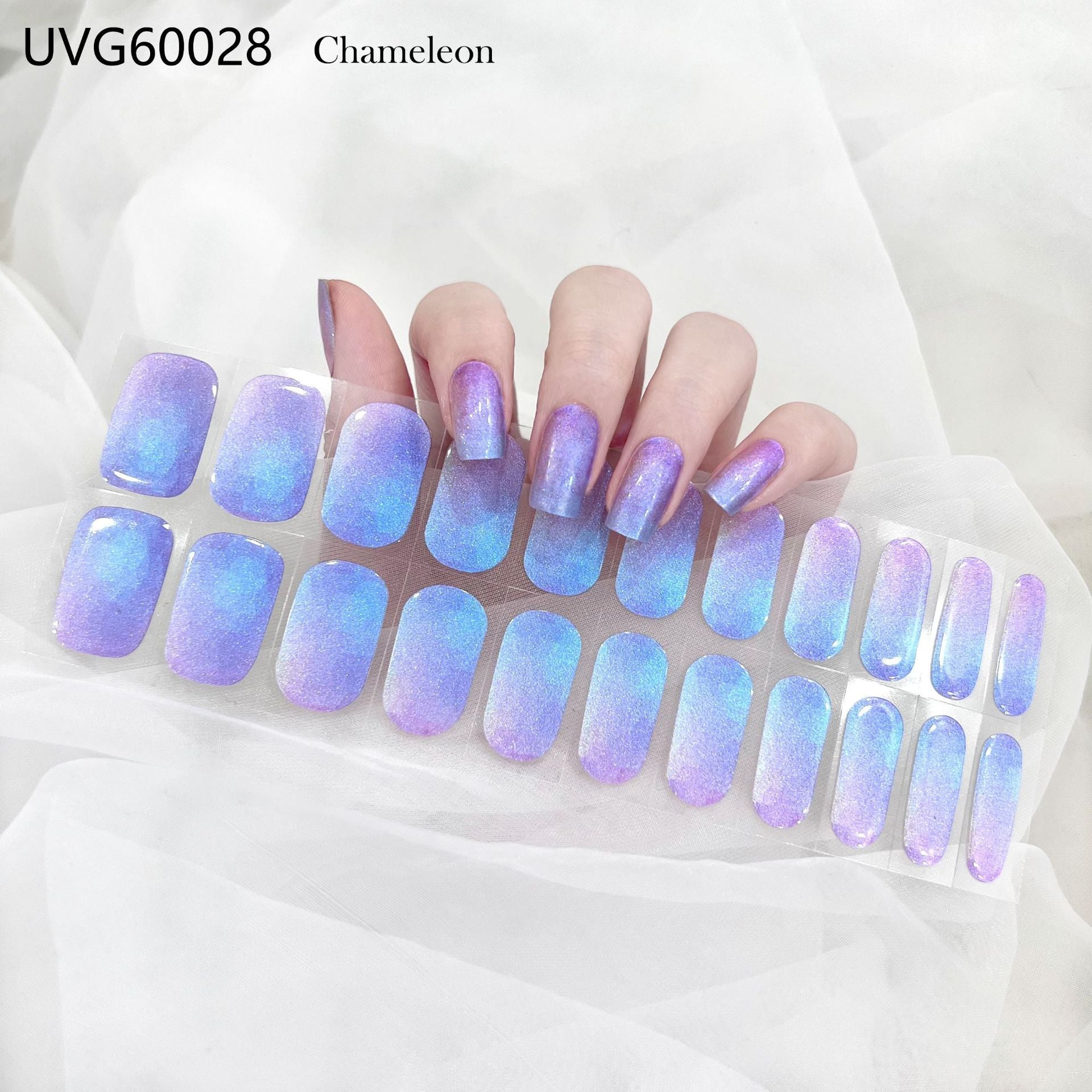 Semi-Cured UV Gel Nail Stickers