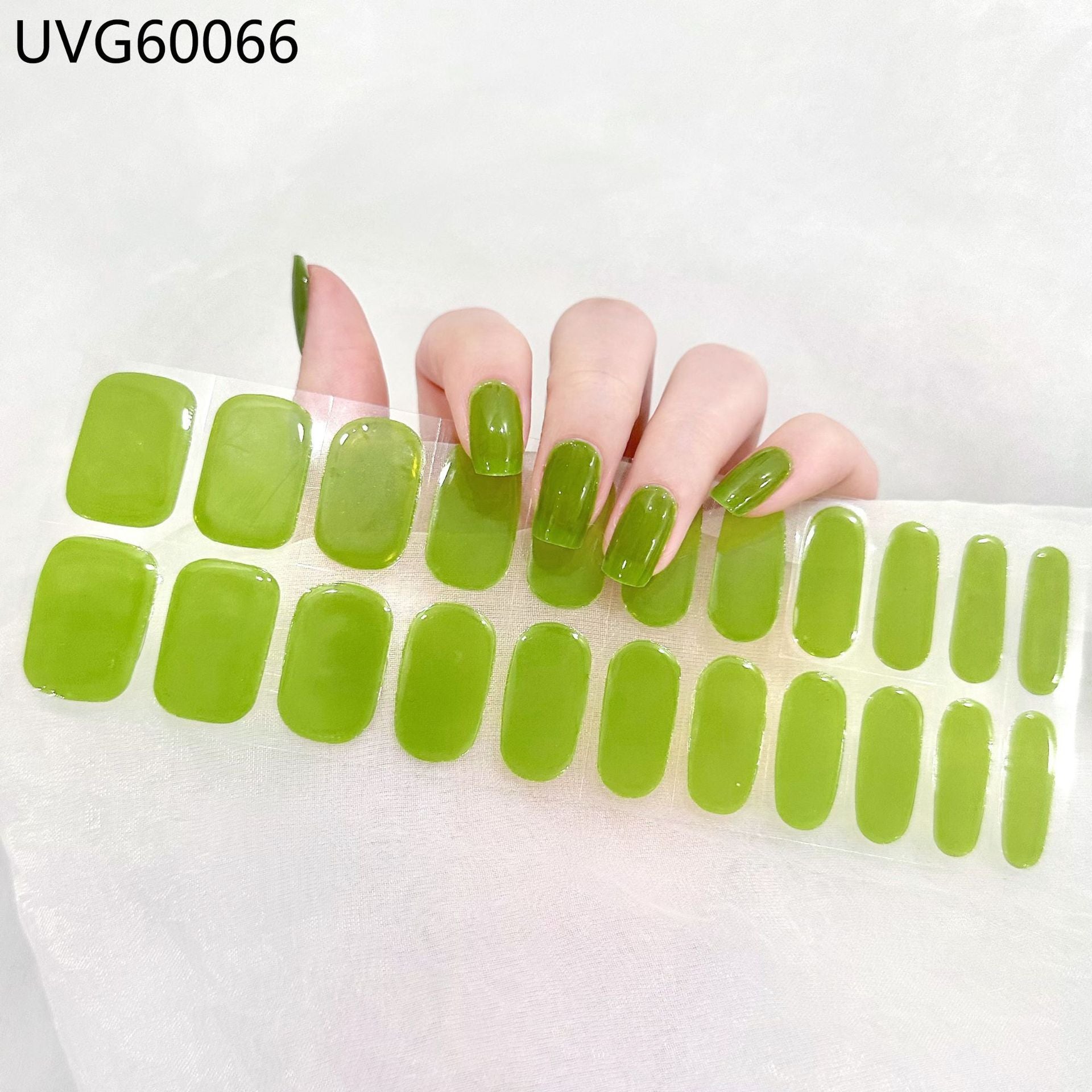 Semi-Cured UV Gel Nail Stickers