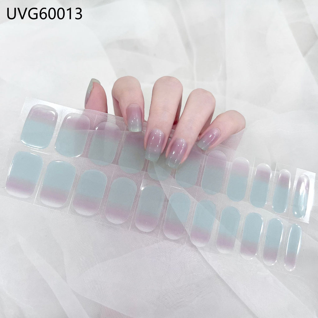 Semi-Cured UV Gel Nail Stickers