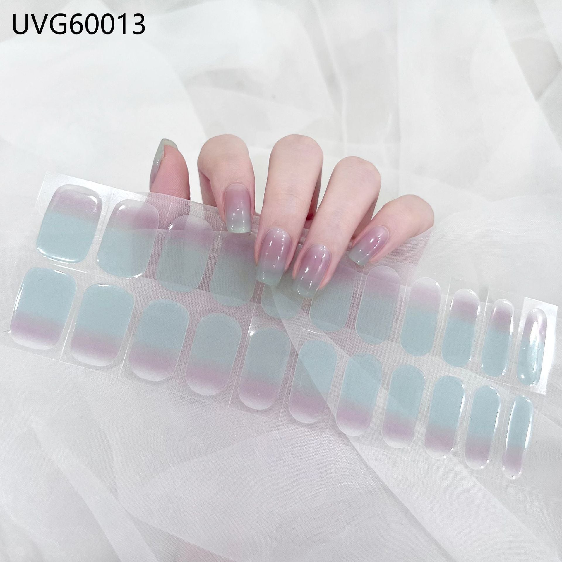 Semi-Cured UV Gel Nail Stickers