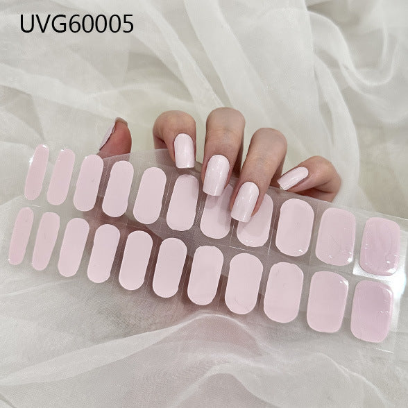 Semi-Cured UV Gel Nail Stickers