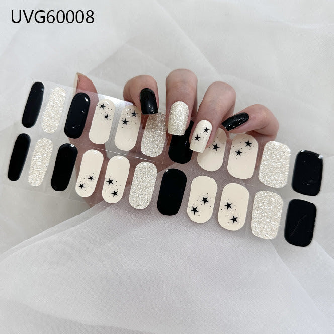 Semi-Cured UV Gel Nail Stickers