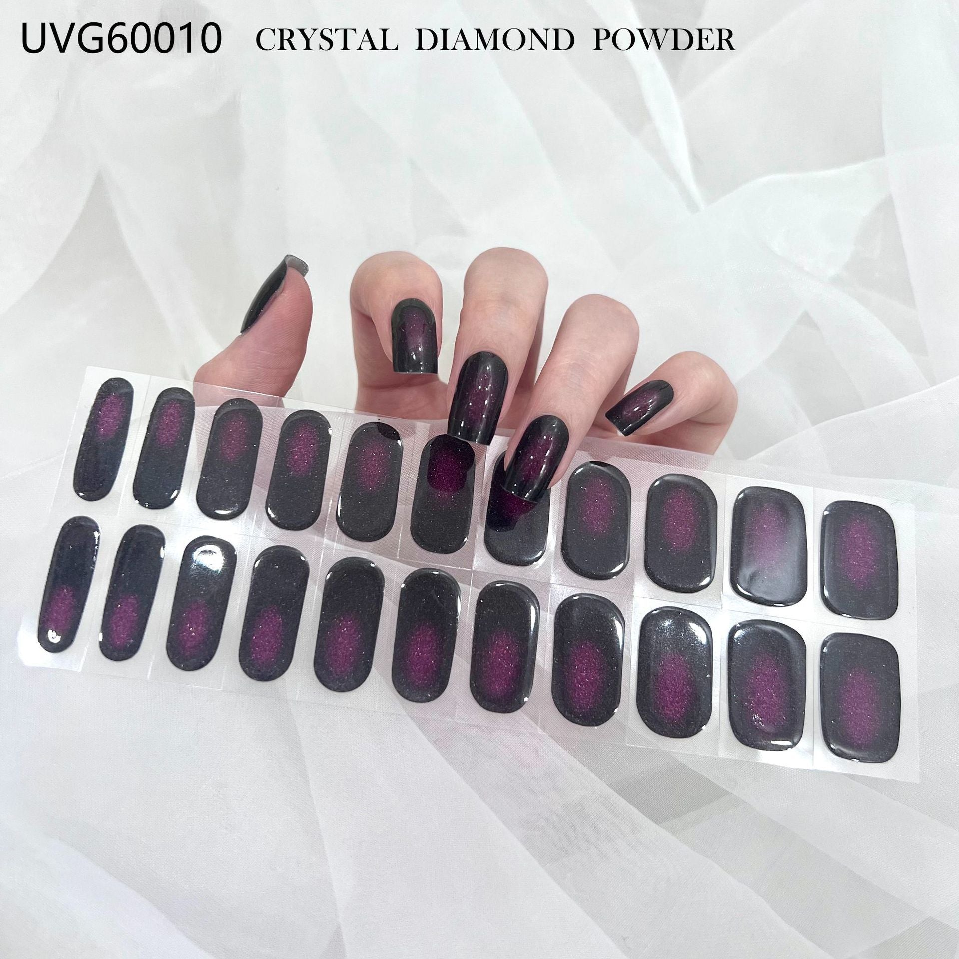 Semi-Cured UV Gel Nail Stickers