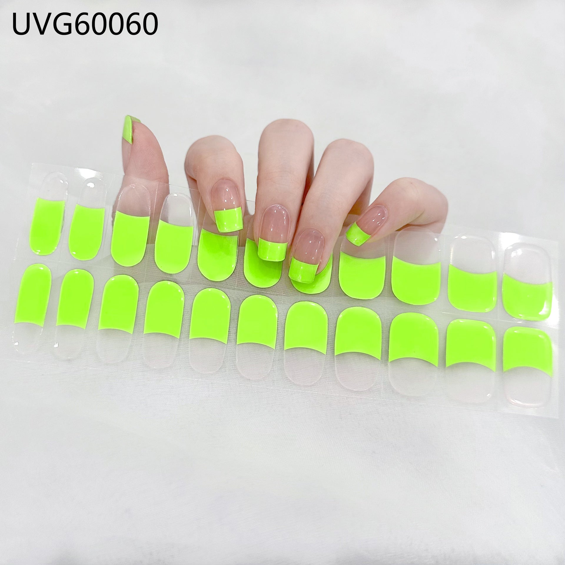 Semi-Cured UV Gel Nail Stickers
