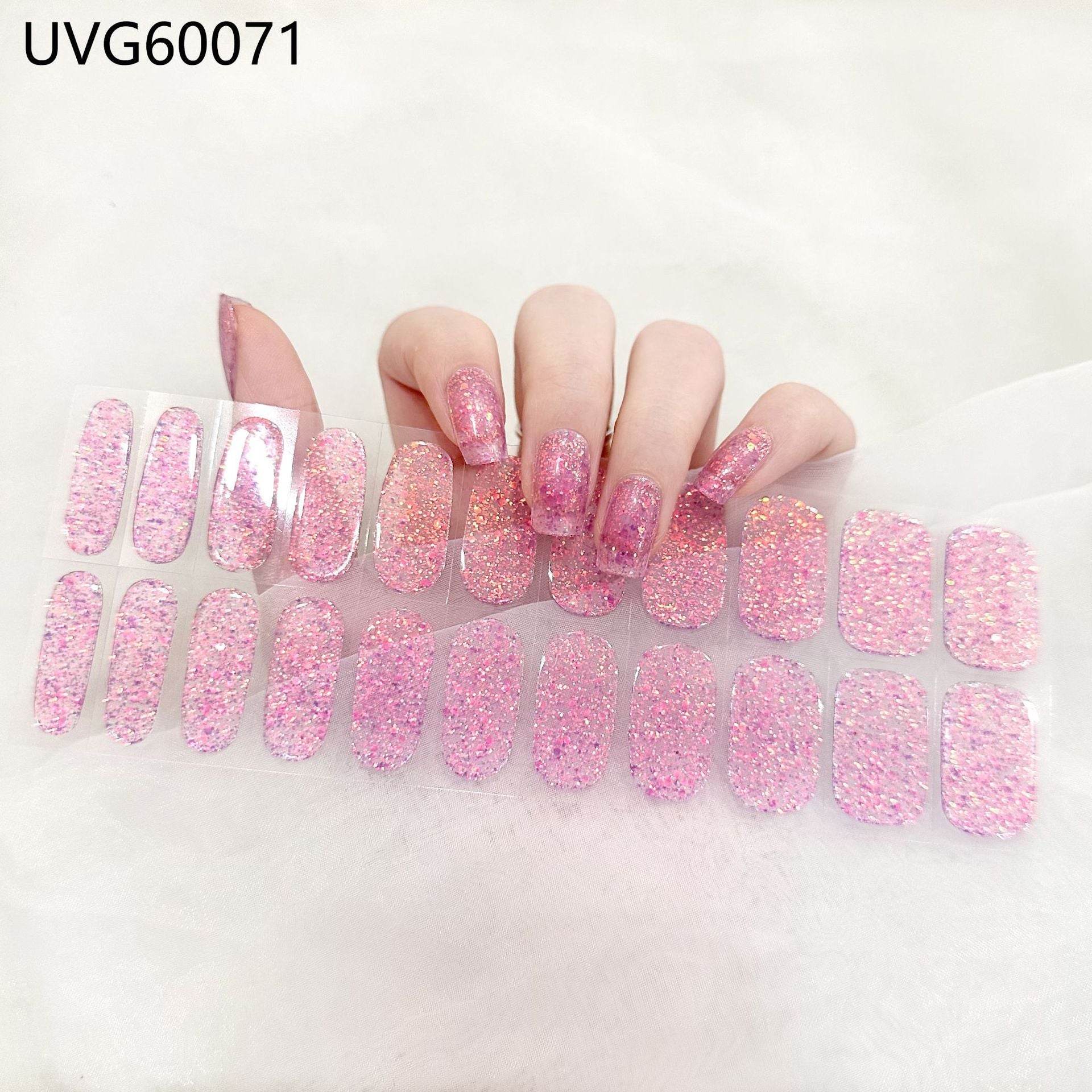 Semi-Cured UV Gel Nail Stickers