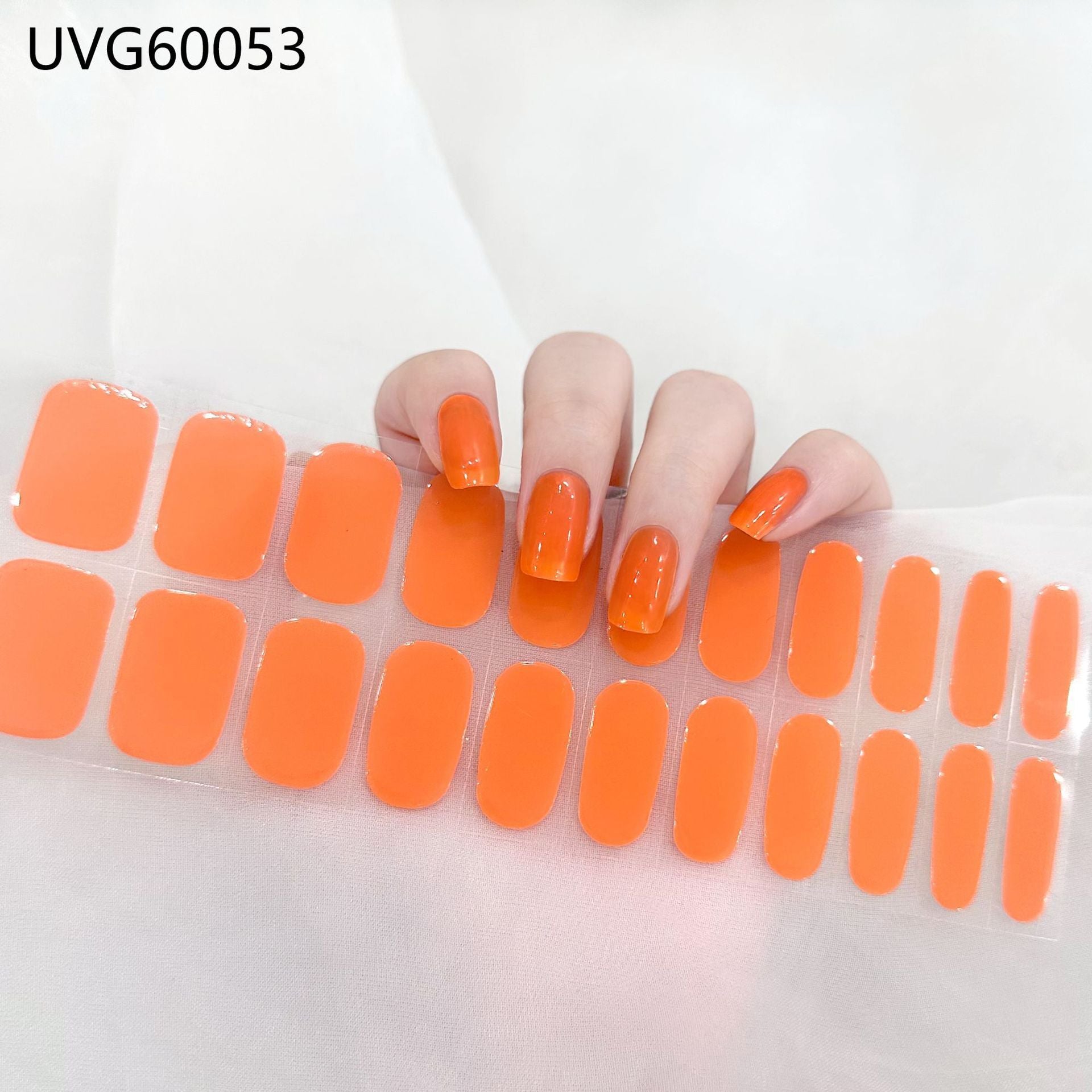 Semi-Cured UV Gel Nail Stickers
