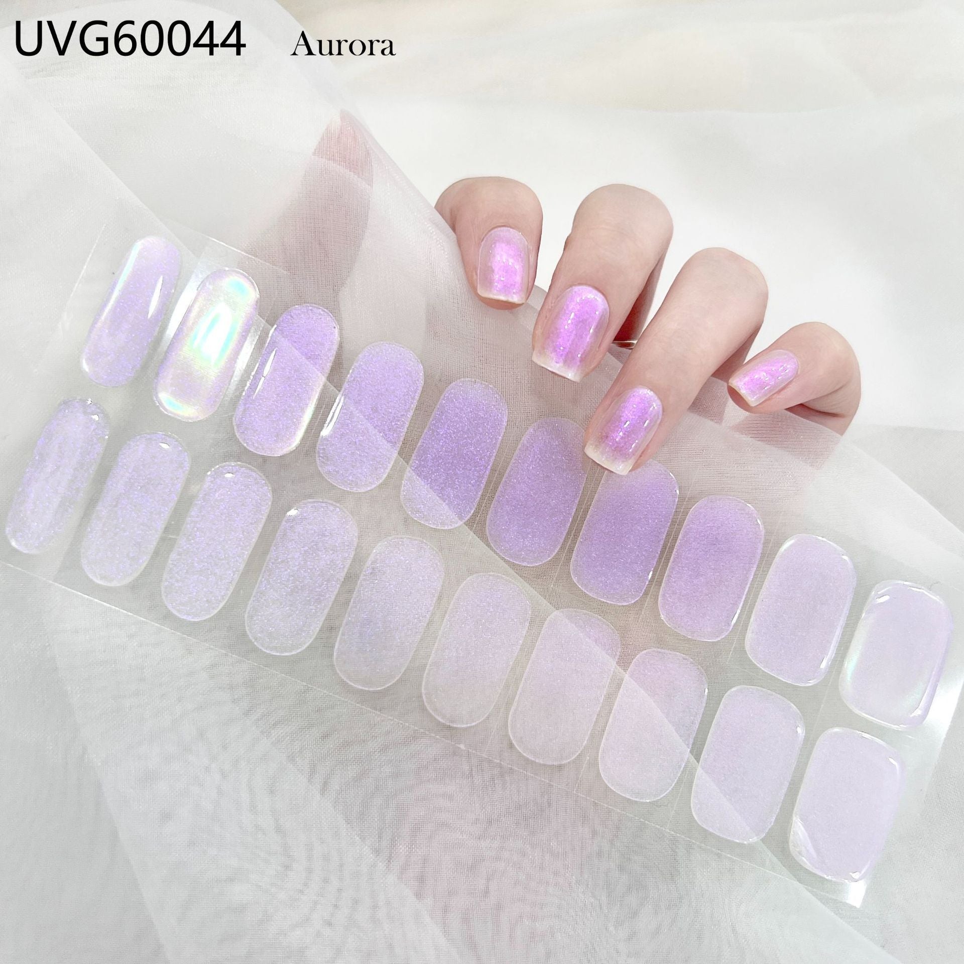 Semi-Cured UV Gel Nail Stickers