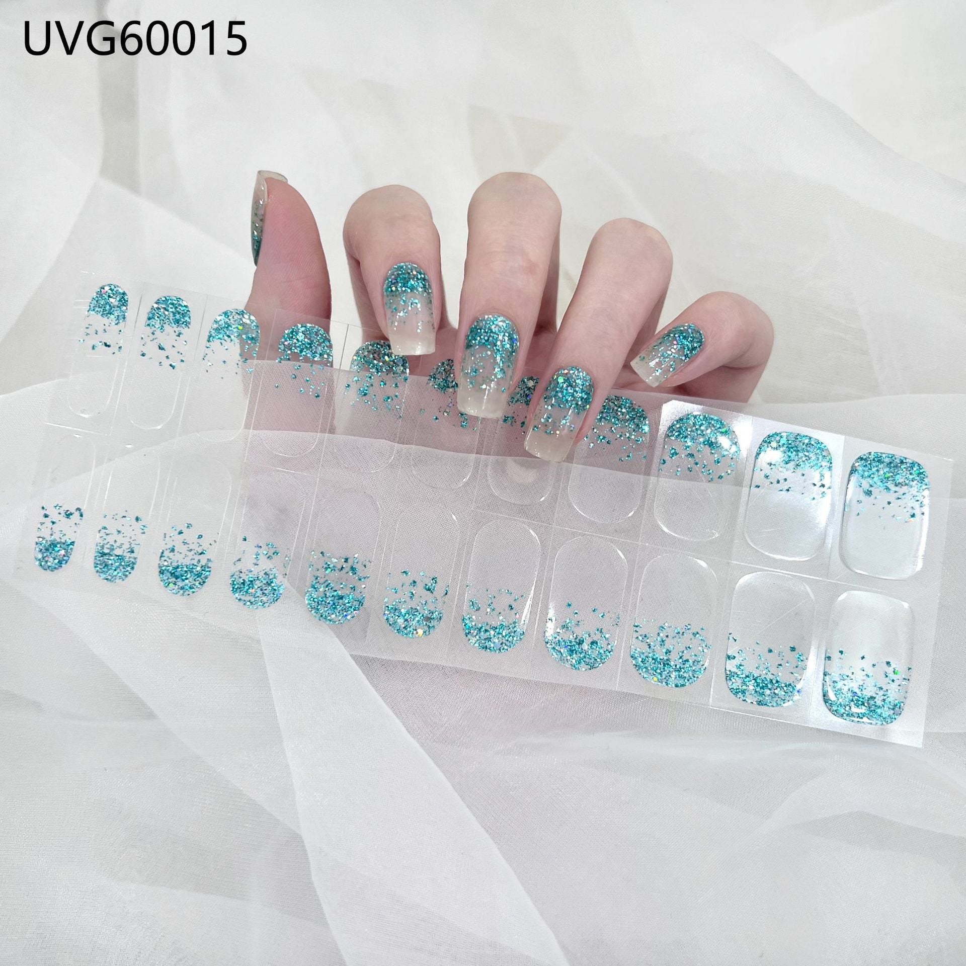 Semi-Cured UV Gel Nail Stickers
