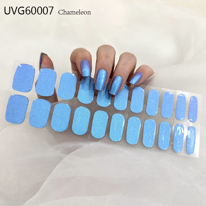 Semi-Cured UV Gel Nail Stickers