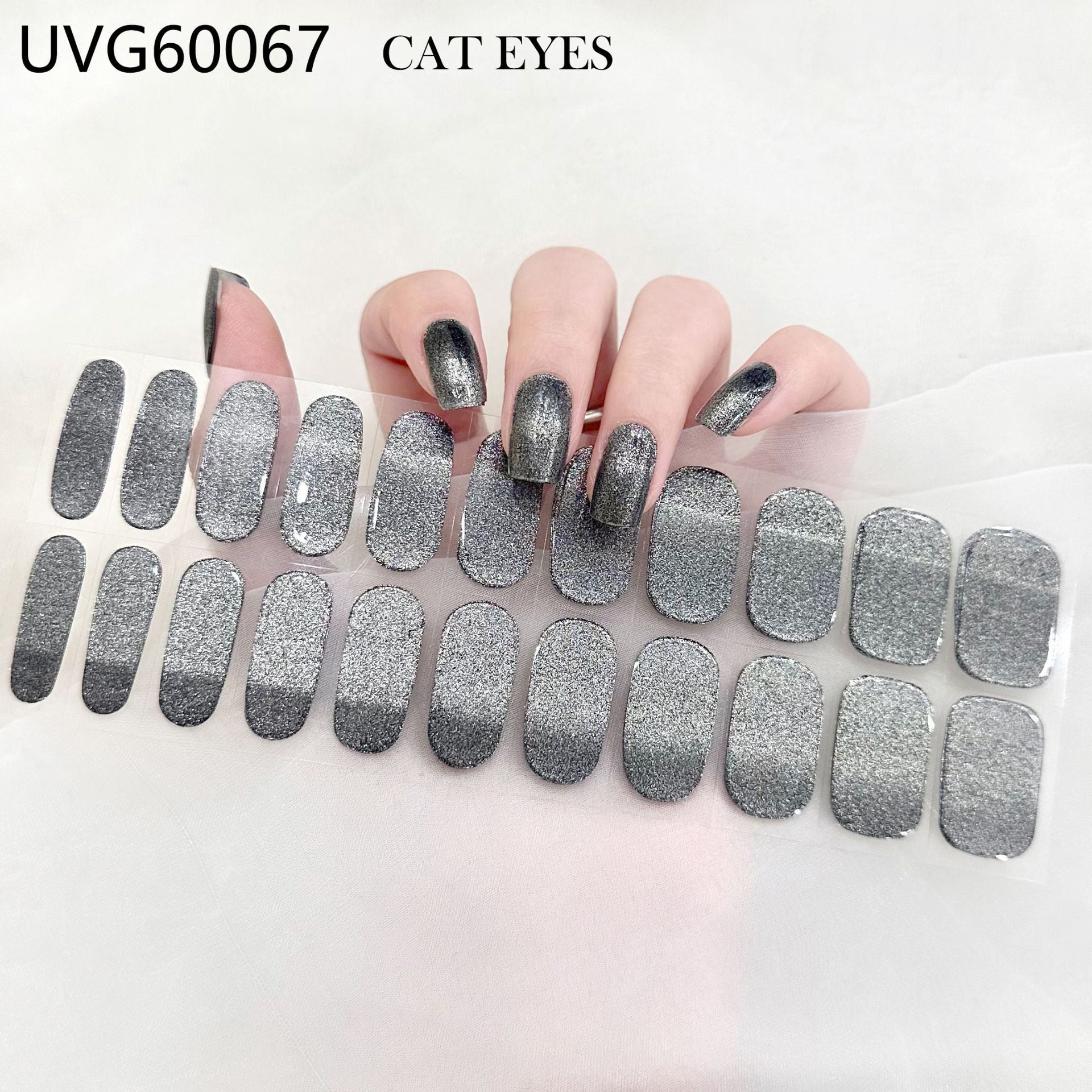 Semi-Cured UV Gel Nail Stickers