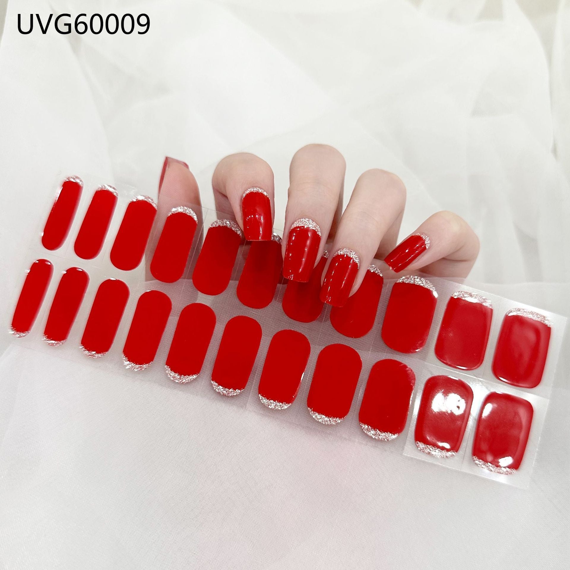 Semi-Cured UV Gel Nail Stickers