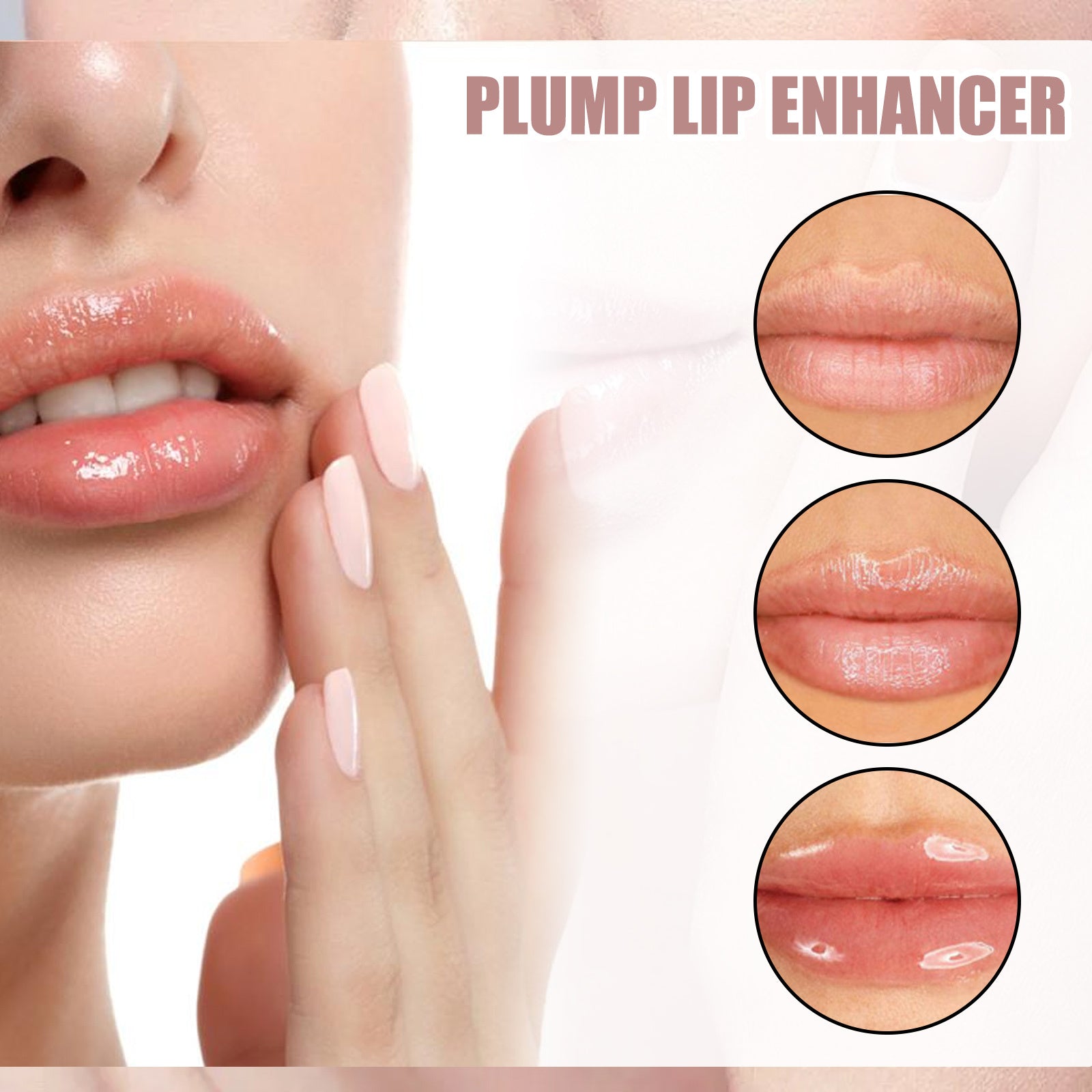 Plumping liquid lip balm