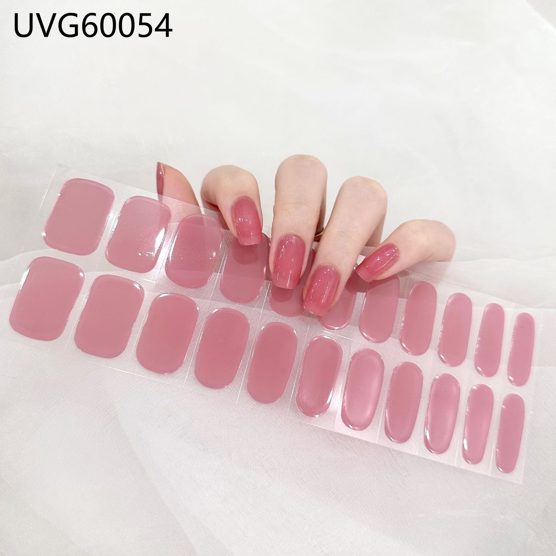 Semi-Cured UV Gel Nail Stickers