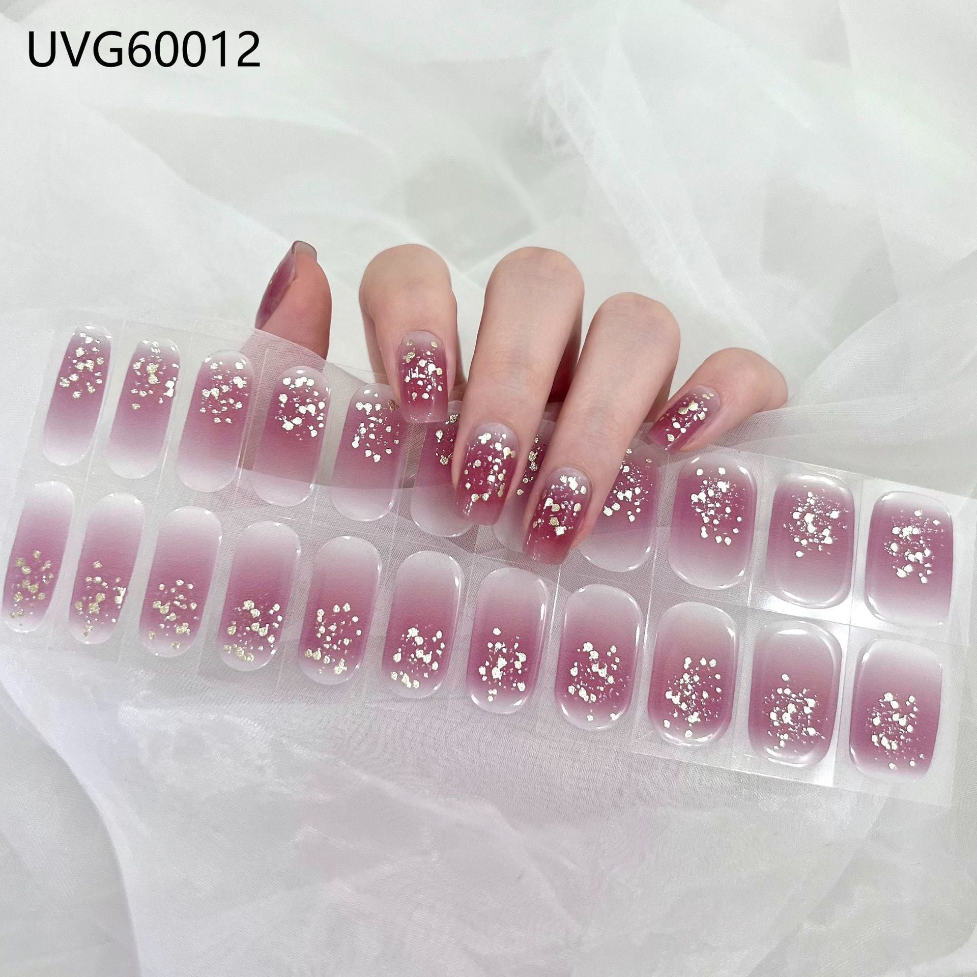 Semi-Cured UV Gel Nail Stickers