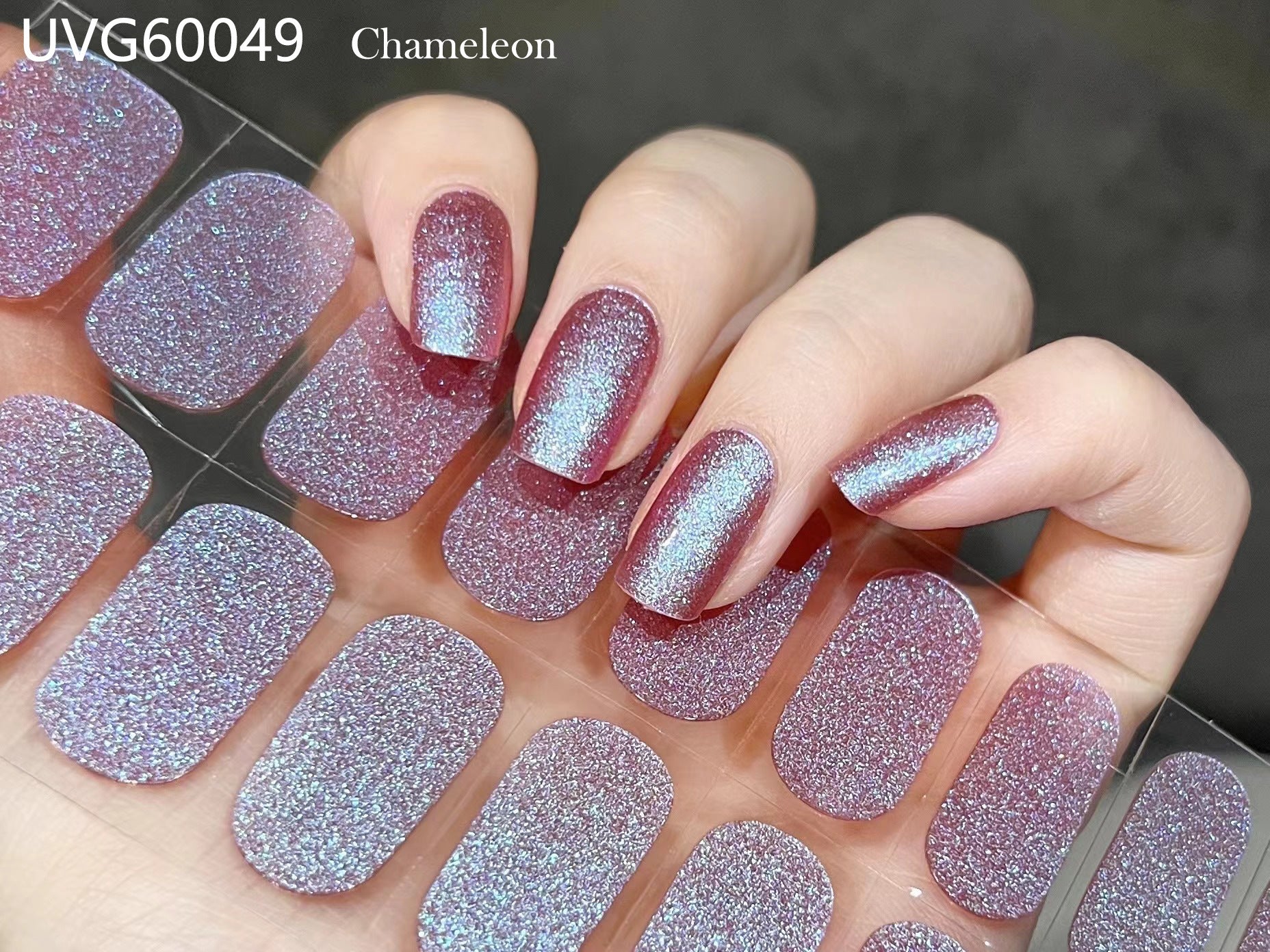 Semi-Cured UV Gel Nail Stickers